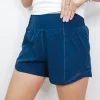 Allie Lynn's Boutique Shorts/Skirts<Active Pleat Tennis Shorts "Navy"