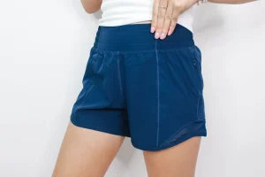 Allie Lynn's Boutique Shorts/Skirts<Active Pleat Tennis Shorts "Navy"