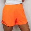 Allie Lynn's Boutique Shorts/Skirts<Active Pleat Tennis Shorts "Highlight Orange"