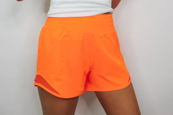 Allie Lynn's Boutique Shorts/Skirts<Active Pleat Tennis Shorts "Highlight Orange"