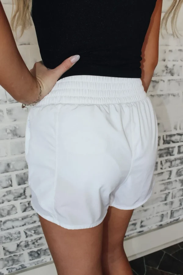 Allie Lynn's Boutique Activewear<Active Pleat Tennis Shorts "White"