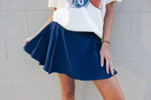 Allie Lynn's Boutique Activewear<Active Skort "Navy"