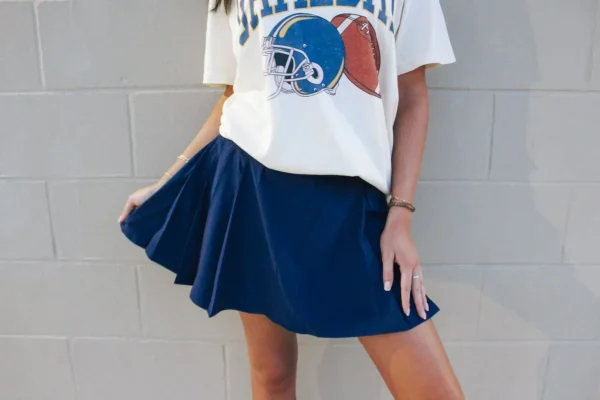 Allie Lynn's Boutique Shorts/Skirts<Active Skort "Navy"