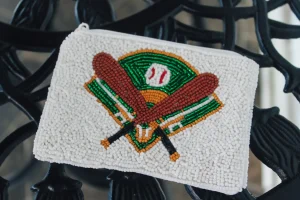 Allie Lynn's Boutique Gifts<Baseball Seadbead Pouch