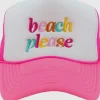 Allie Lynn's Boutique Trucker Hats<Beach Please Trucker Hat