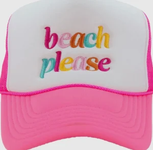 Allie Lynn's Boutique Trucker Hats<Beach Please Trucker Hat