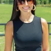 Allie Lynn's Boutique Solid Tops<Black Solid Tank