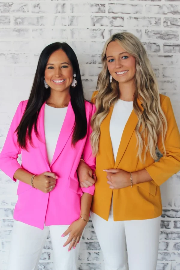 Allie Lynn's Boutique Sweaters/Jackets<Boss Blazer "Mustard"