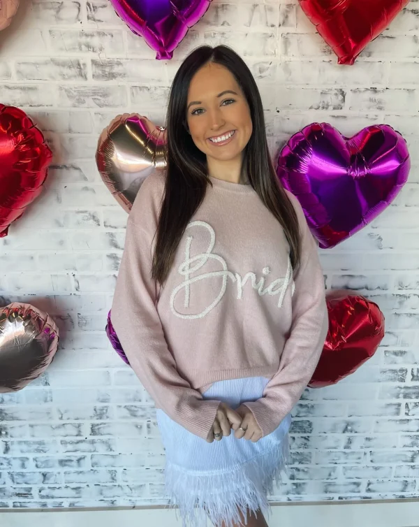 Allie Lynn's Boutique Sweaters/Jackets<Bride Pullover Sweater