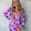 Allie Lynn's Boutique Printed Dresses<Bubble Gum Mini Dress