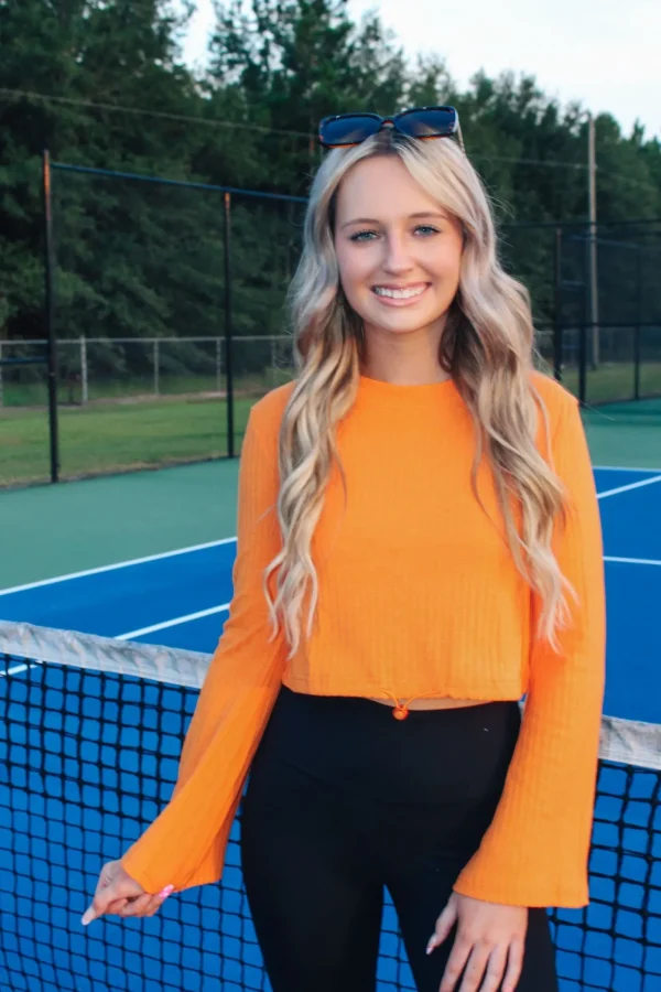 Allie Lynn's Boutique Activewear<Cara Top "Orange"