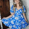 Allie Lynn's Boutique Printed Dresses<Caribbean Mini Dress