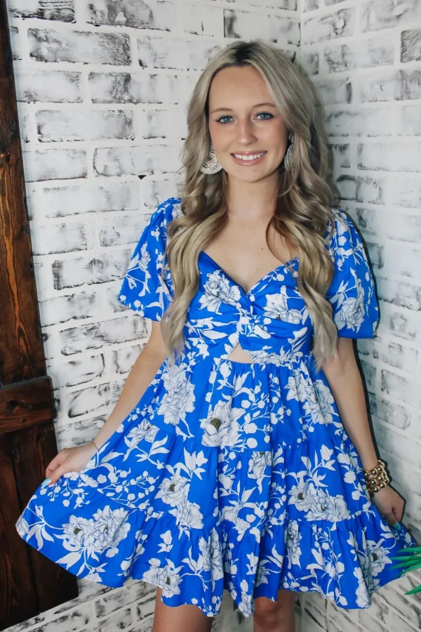 Allie Lynn's Boutique Printed Dresses<Caribbean Mini Dress