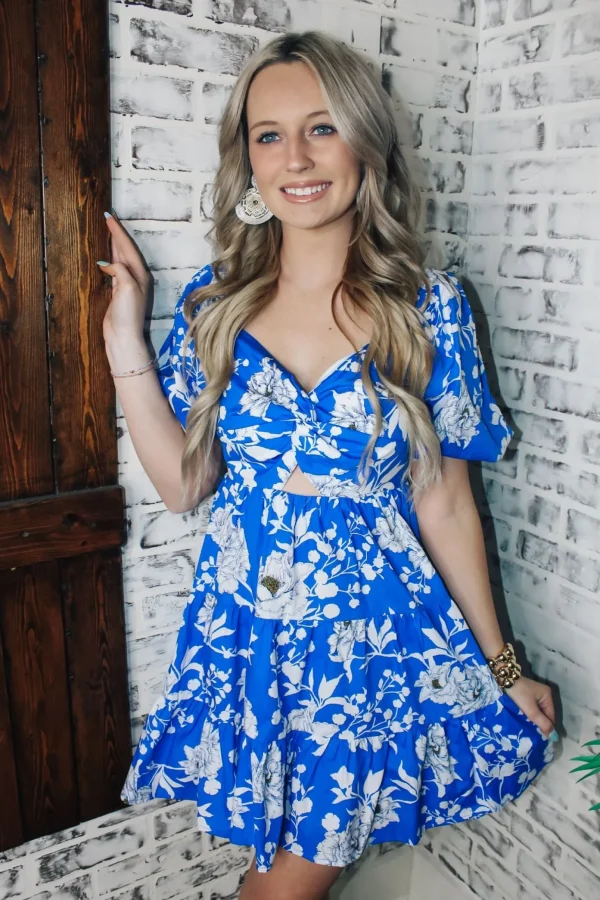 Allie Lynn's Boutique Printed Dresses<Caribbean Mini Dress