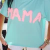 Allie Lynn's Boutique Graphic Tees<Chunky Fleece "Mama" Top