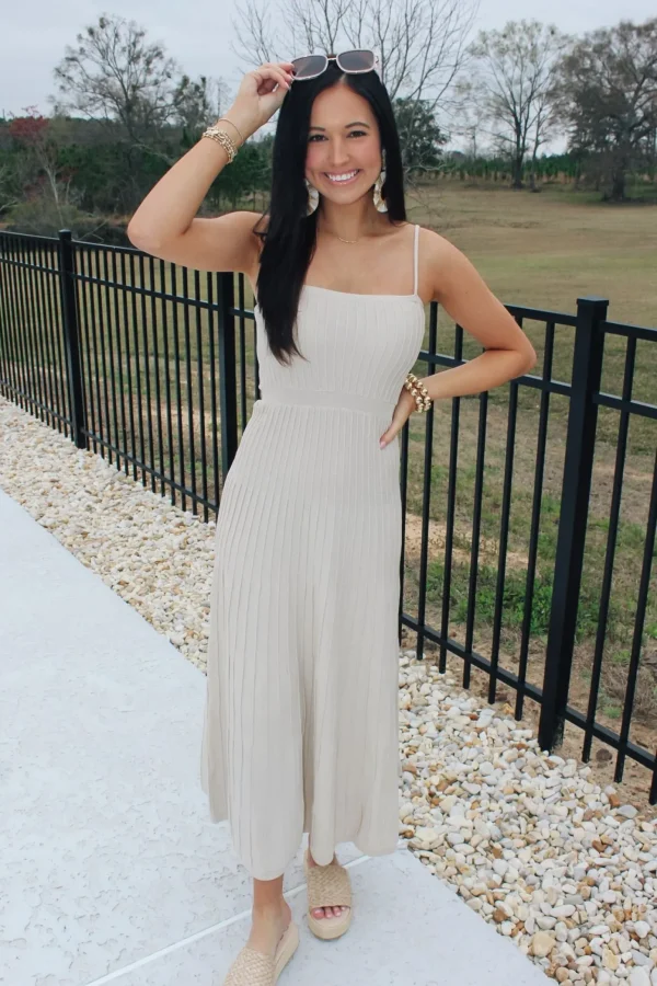 Allie Lynn's Boutique Maxi/Midi Dresses<Coastal Dress "Natural"