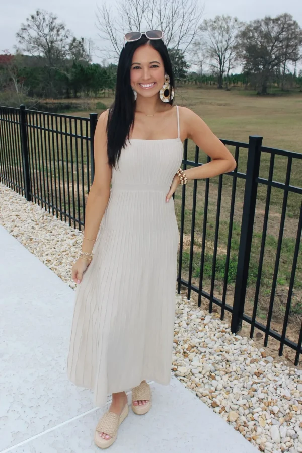 Allie Lynn's Boutique Maxi/Midi Dresses<Coastal Dress "Natural"