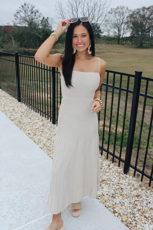 Allie Lynn's Boutique Maxi/Midi Dresses<Coastal Dress "Natural"