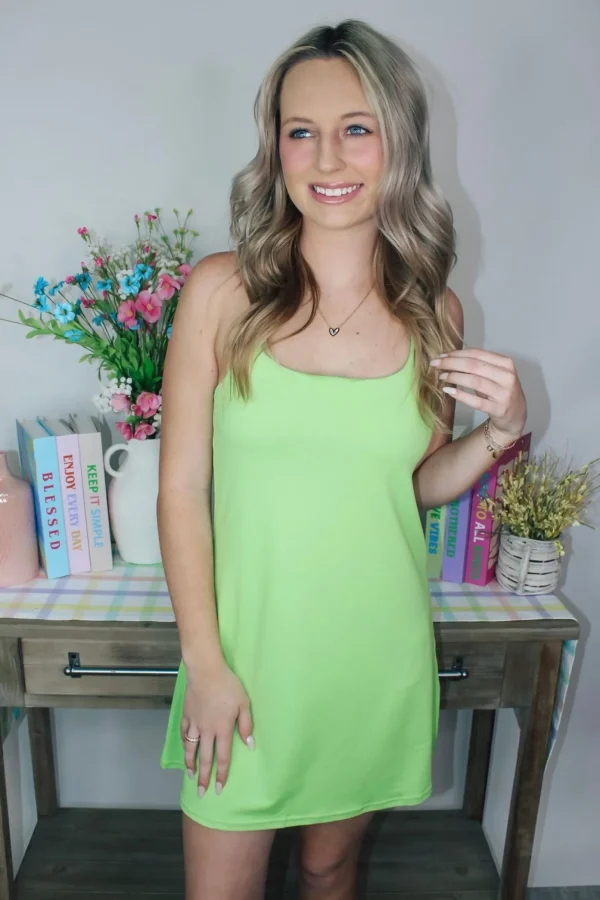 Allie Lynn's Boutique Activewear<Court Dress "Lime"