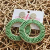 Allie Lynn's Boutique Jewelry<Date Night Earrings "Green"