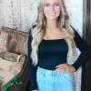 Allie Lynn's Boutique Solid Tops<First Pick Top "Black"