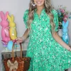 Allie Lynn's Boutique In Full Bloom<Floral Galore Mini Dress