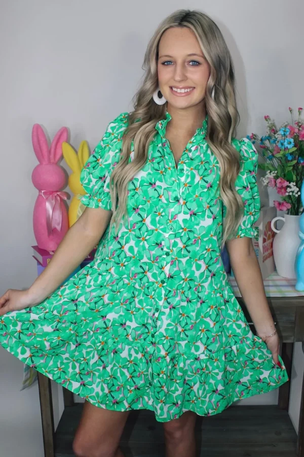 Allie Lynn's Boutique In Full Bloom<Floral Galore Mini Dress