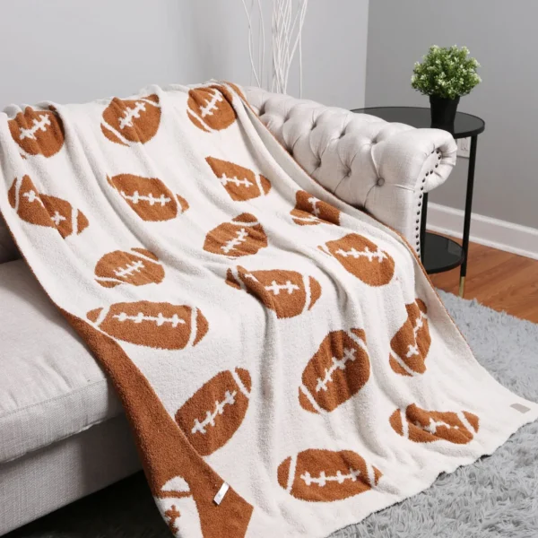 Allie Lynn's Boutique Gifts<Football Blanket