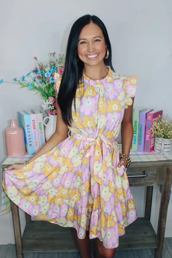 Allie Lynn's Boutique Printed Dresses<Full Bloom Dress