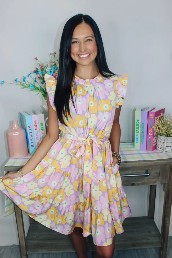 Allie Lynn's Boutique Printed Dresses<Full Bloom Dress