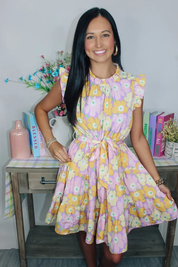 Allie Lynn's Boutique Printed Dresses<Full Bloom Dress