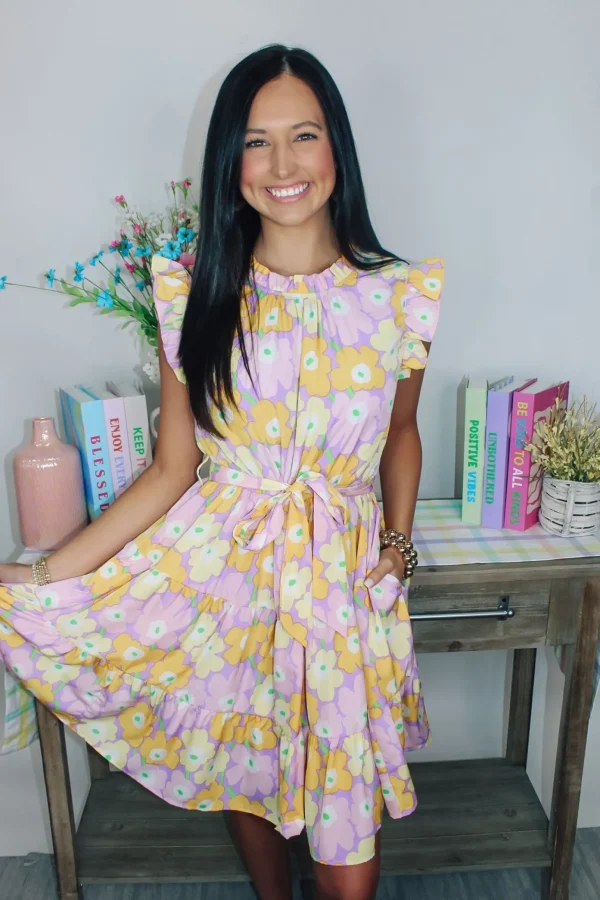 Allie Lynn's Boutique Printed Dresses<Full Bloom Dress