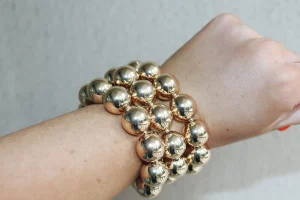 Allie Lynn's Boutique Jewelry<Gold Statement Bracelets - Large