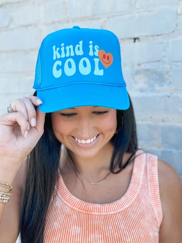 Allie Lynn's Boutique Trucker Hats<Kind Is Cool Trucker Hat