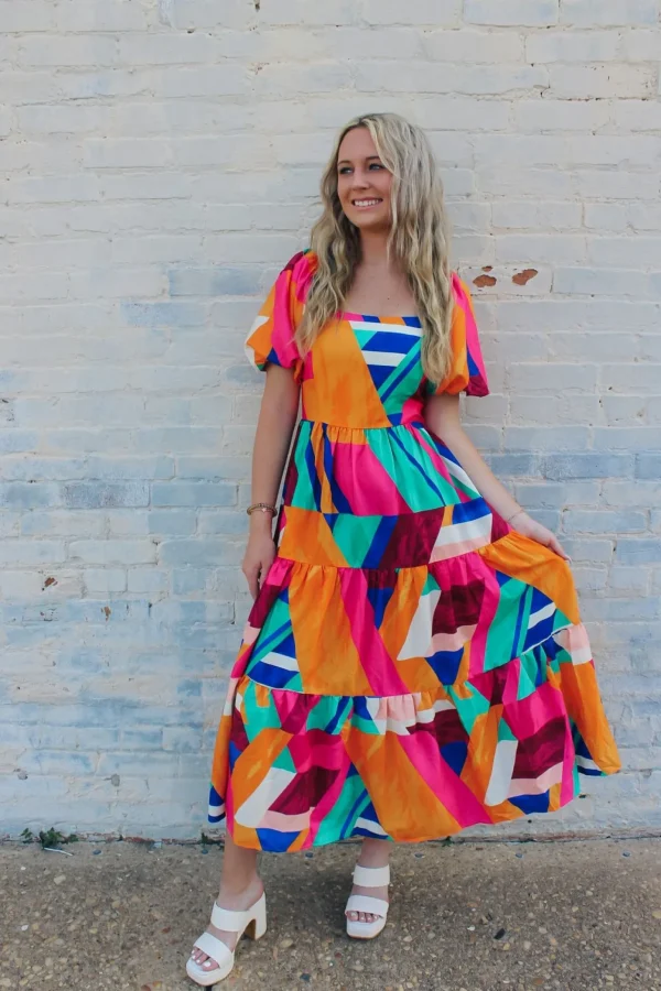 Allie Lynn's Boutique Maxi/Midi Dresses<Laina Maxi Dress "Fall Edition"