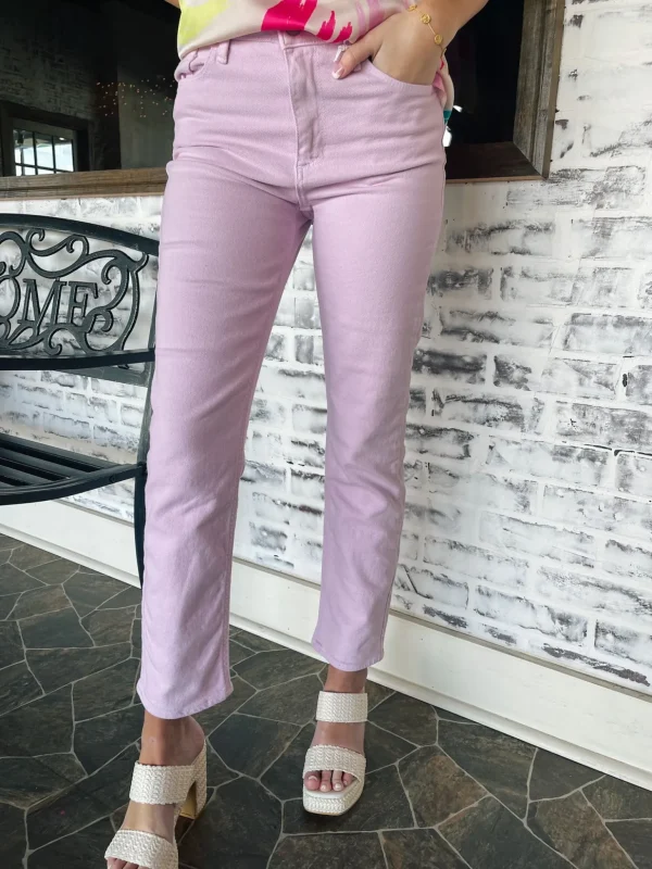 Allie Lynn's Boutique Pants<Lavender Pants