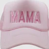 Allie Lynn's Boutique Trucker Hats<Mama Foam Trucker Hat "Pink/White"