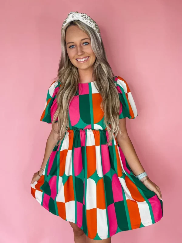 Allie Lynn's Boutique Printed Dresses<Mila Dress