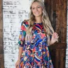 Allie Lynn's Boutique Printed Dresses<Night Before Dress