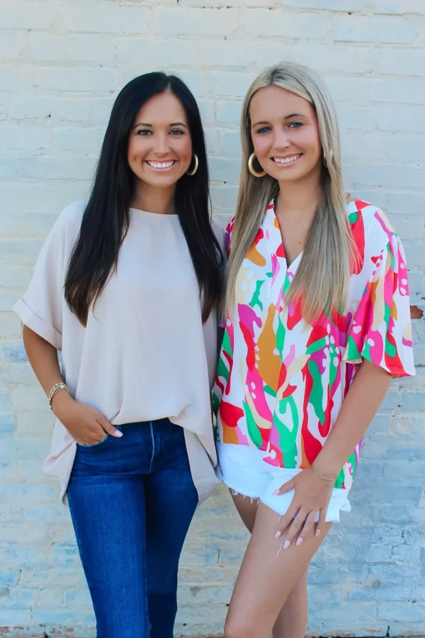 Allie Lynn's Boutique Solid Tops<Oatmeal Cream Top