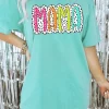 Allie Lynn's Boutique Graphic Tees<Preppy Colorful Mama Tee