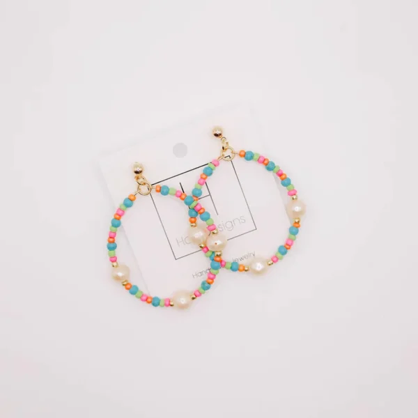 Allie Lynn's Boutique Hart Designs Jewelry<Spring Beaded Earrings