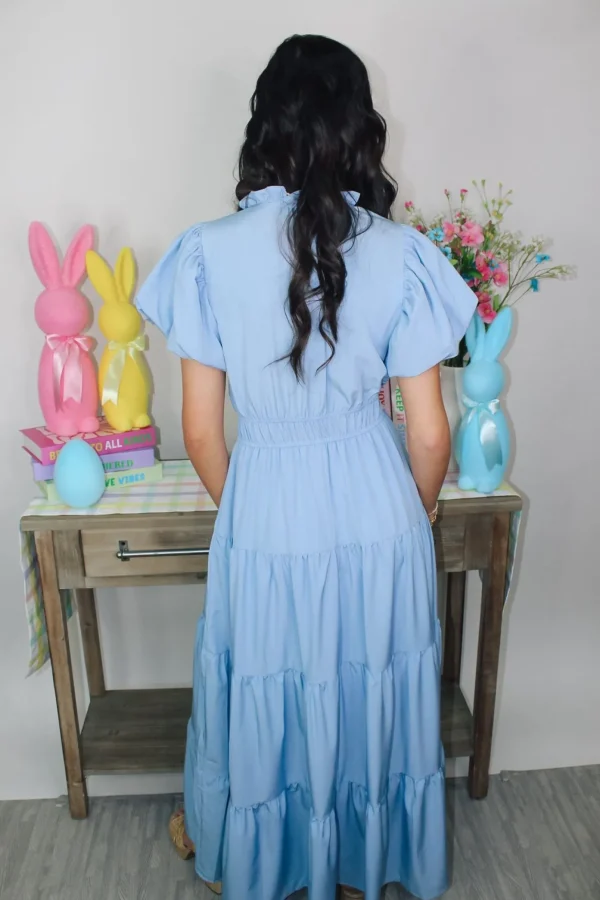 Allie Lynn's Boutique Maxi/Midi Dresses<Spring Fever Dress "Chambray"