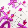 Allie Lynn's Boutique Hart Designs Jewelry<Stand Out Metallic Earrings "Purple/Pink"