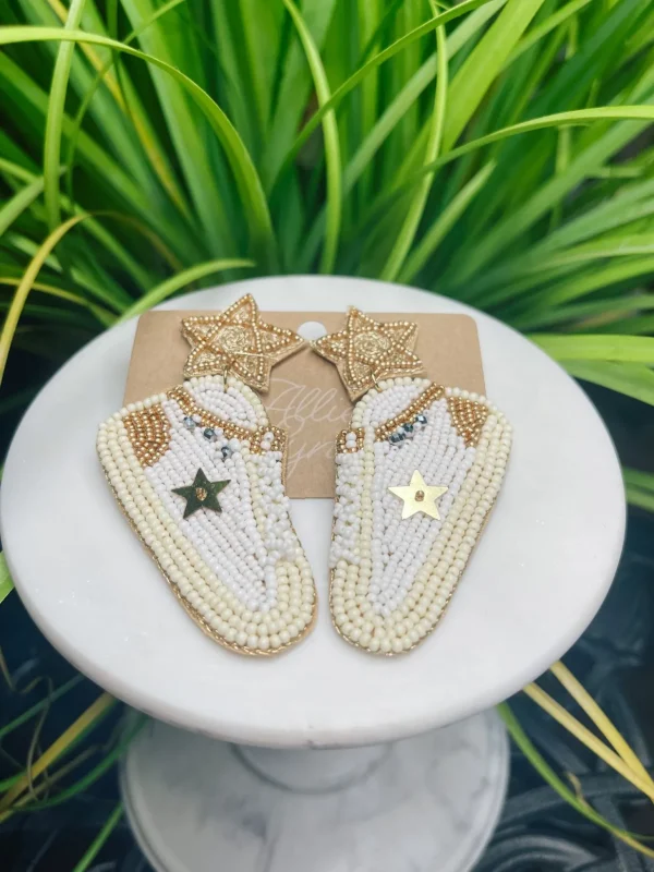 Allie Lynn's Boutique Jewelry<Star Sneaker Earrings