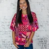 Allie Lynn's Boutique Printed Tops<Talk About Fall Top