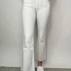 Allie Lynn's Boutique Pants<White Cropped Flares