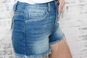 Allie Lynn's Boutique Shorts/Skirts<Zenana Denim Shorts